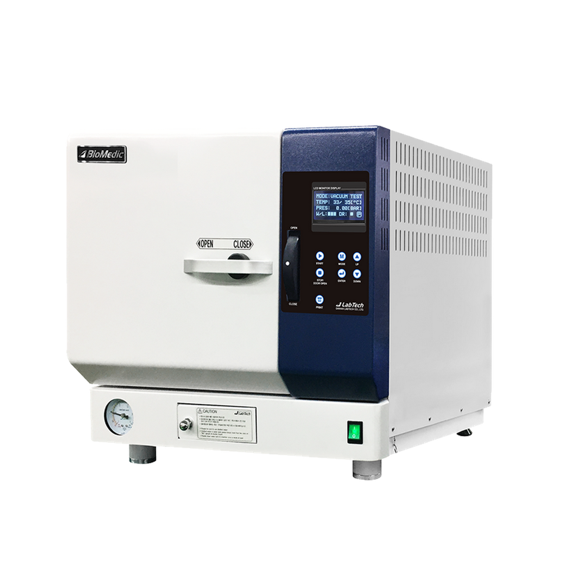 Autoclave Sterilizer - Benchtop Type, Class –B pre & post vacuum system, Sterilization Temp. 110℃ ~ 135℃